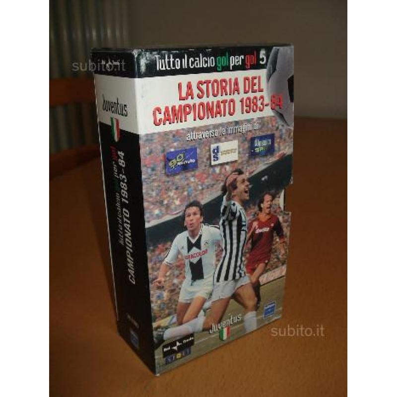 Cofanetto 2 VHS Storia del campionato 1983-84