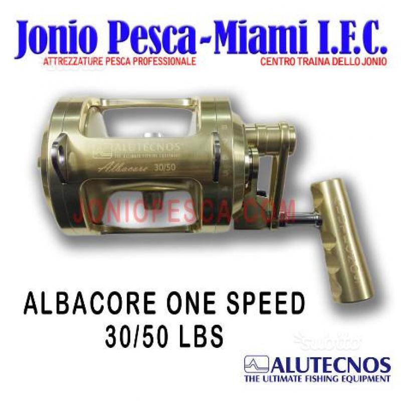 Alutecnos albacore one speed 30/50 lbs