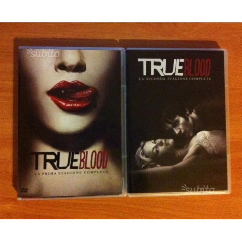 DVD serie tv TRUE BLOOD Stagioni 1 e 2