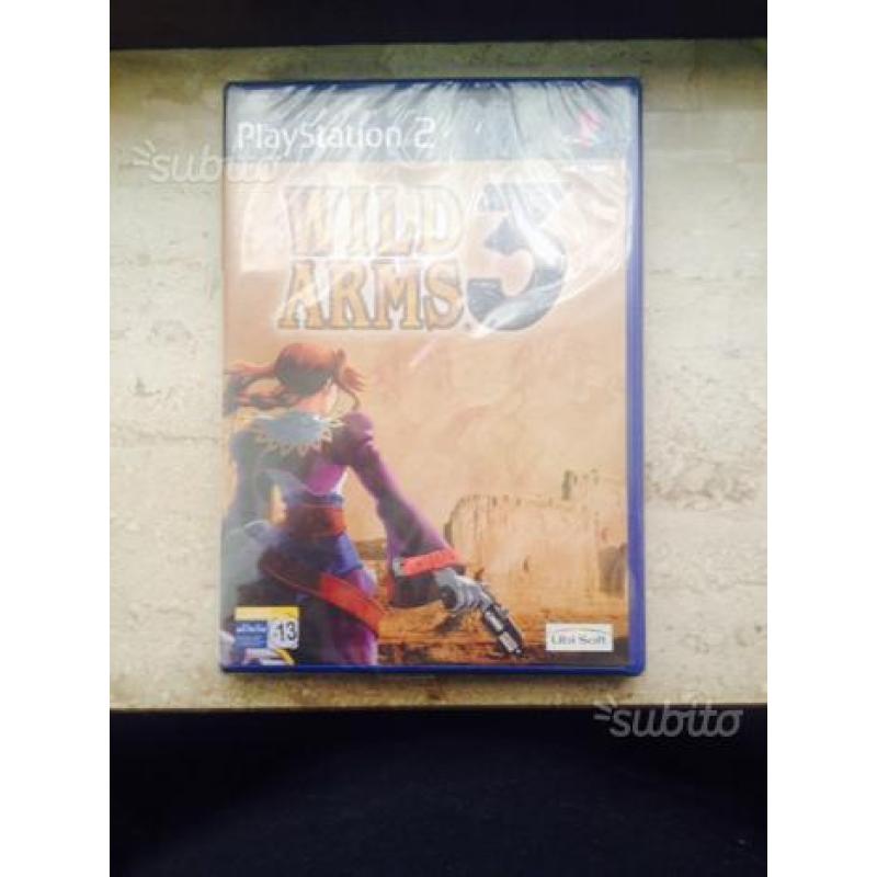 Wild arms 3 ps2 nuovo
