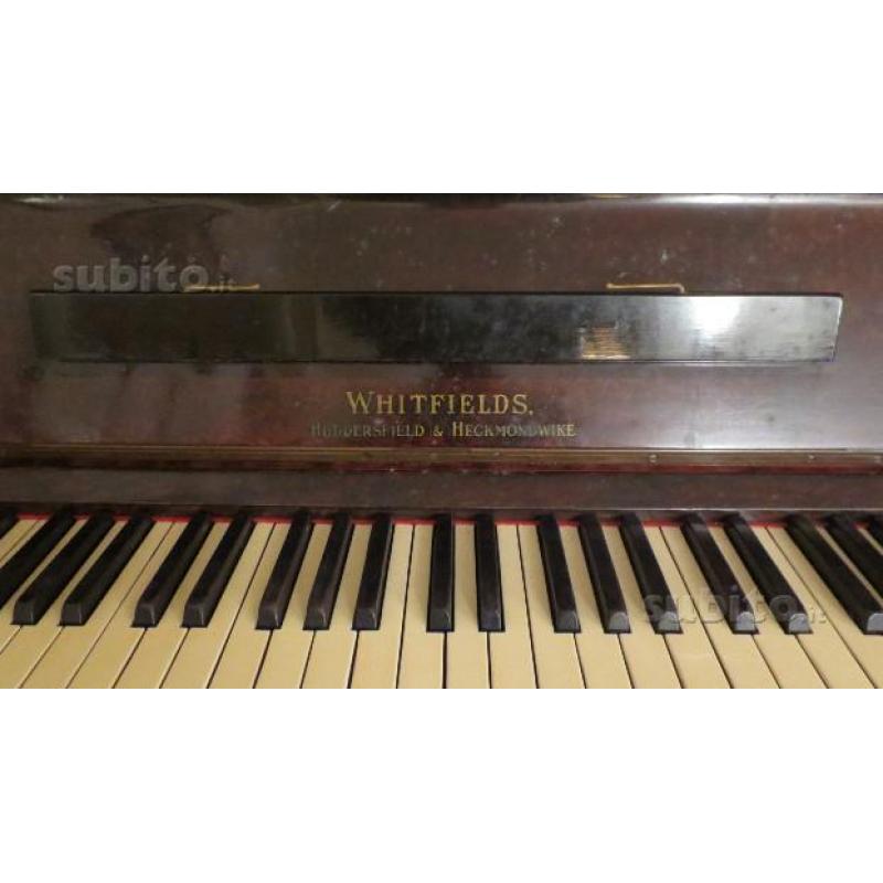 Whitfields-pianoforte verticale 800 inglese in rad