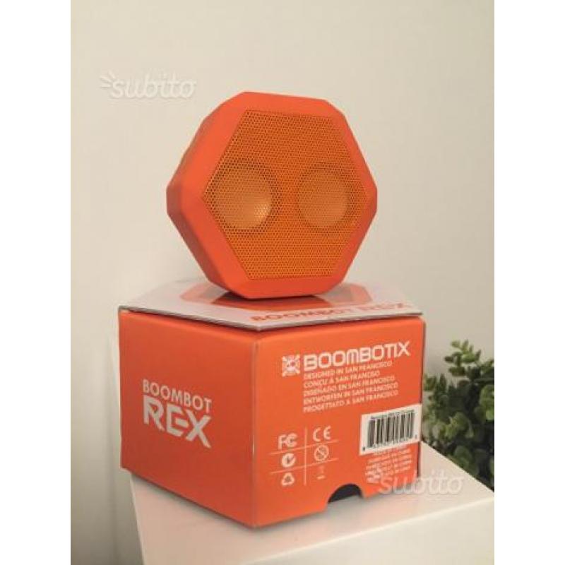 Speaker cassa Bluetooth boombotix rex