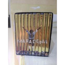 Collezione DVD originali della storia di Maradona