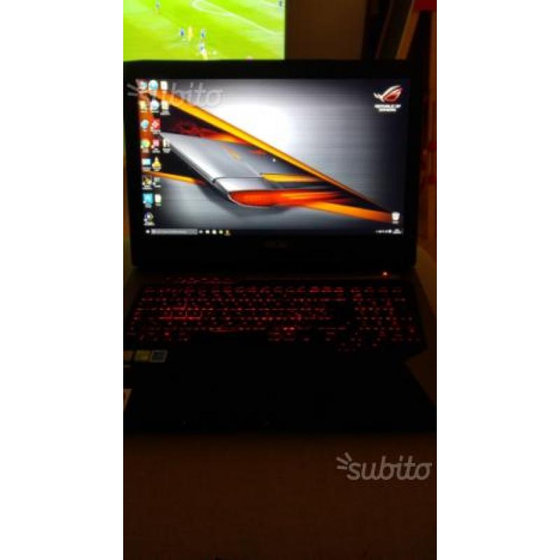 Asus g752 vy i7-6700,16gb,ssd256,980m 17.3"