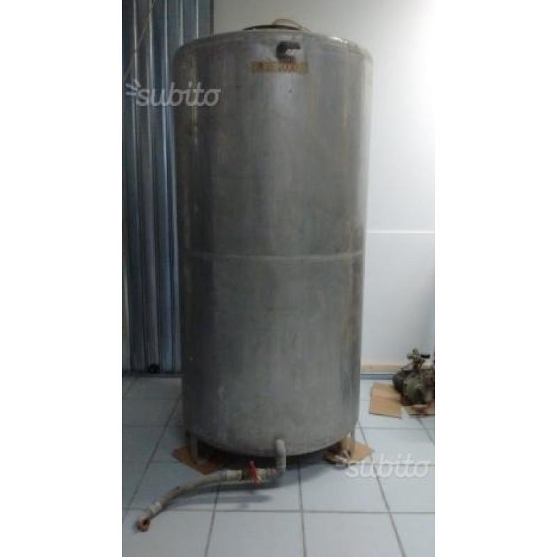 Cisterna acciaio inox per acqua potabile 2000litri