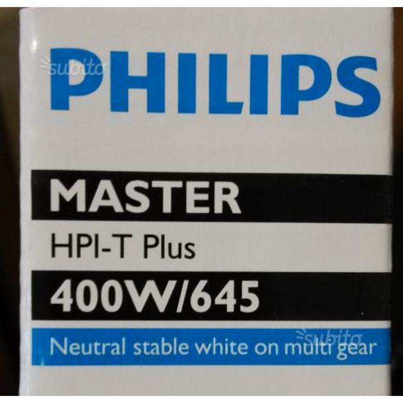 Lampade Philips MASTER HPI-T Plus 400w/645