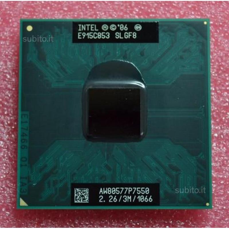 Processore INTEL Core2Duo P7550 2.26Ghz 3Mb Cache