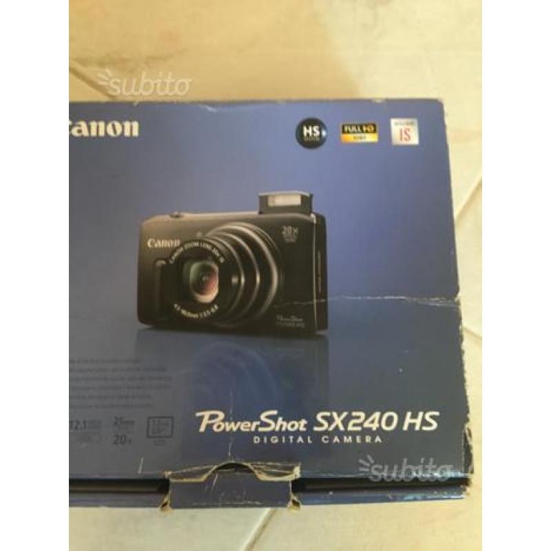 Canon Sx240 PowerShot come nuova